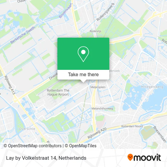 Lay by Volkelstraat 14 map