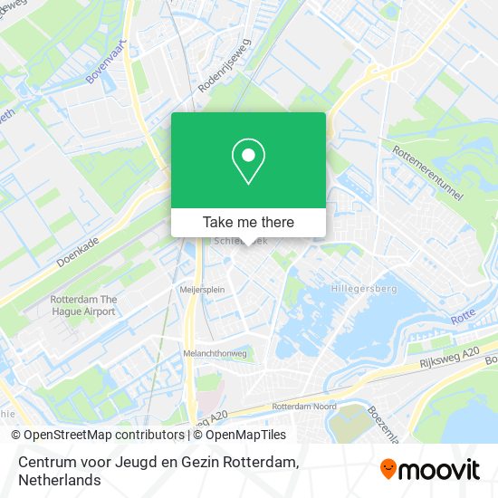 Centrum voor Jeugd en Gezin Rotterdam Karte