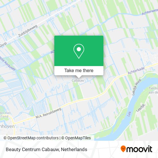 Beauty Centrum Cabauw map