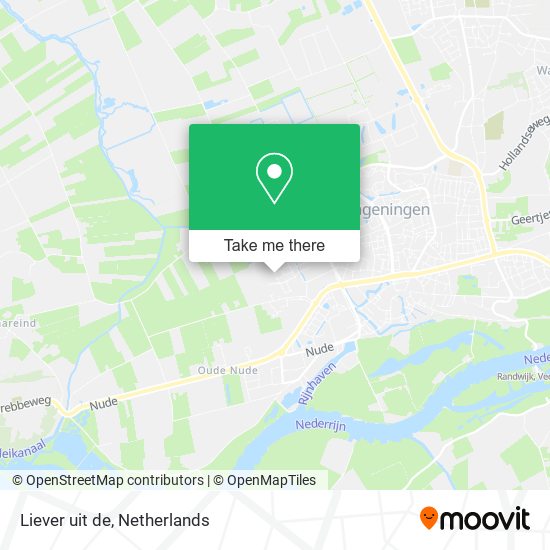 Liever uit de map