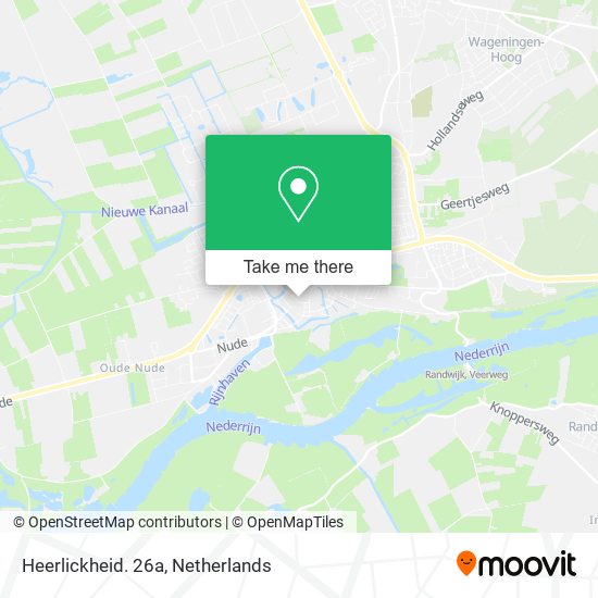 Heerlickheid. 26a map