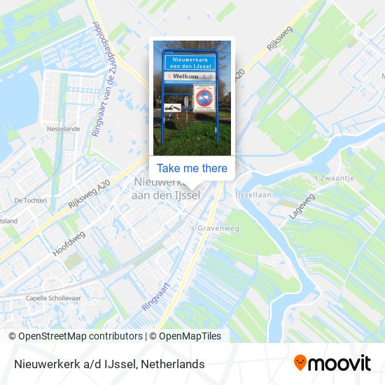 Nieuwerkerk a/d IJssel map