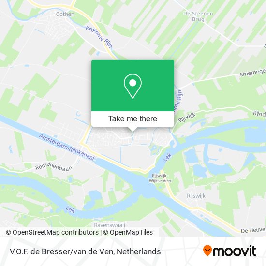 V.O.F. de Bresser/van de Ven map