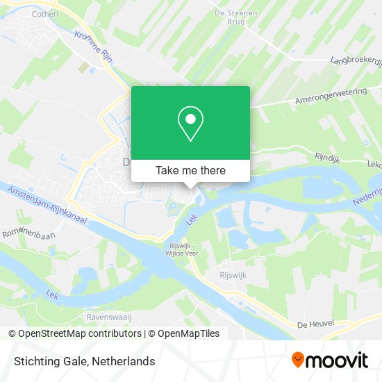 Stichting Gale map