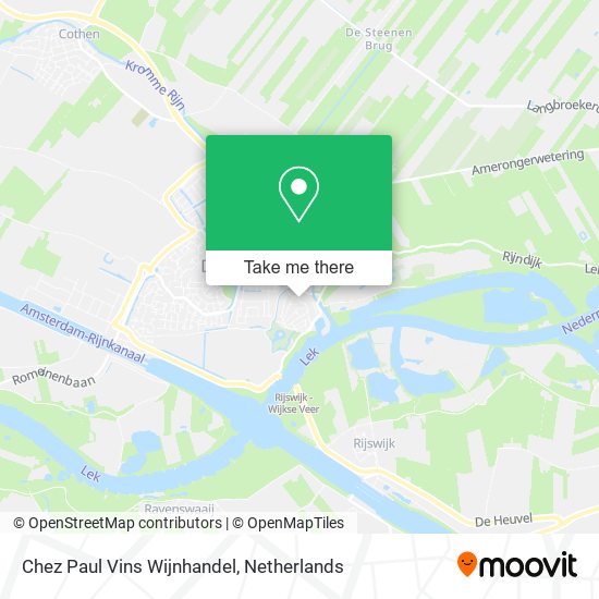 Chez Paul Vins Wijnhandel map
