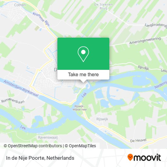 In de Nije Poorte map