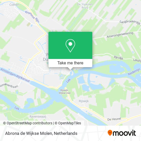Abrona de Wijkse Molen map