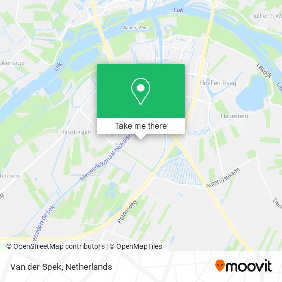 Van der Spek map