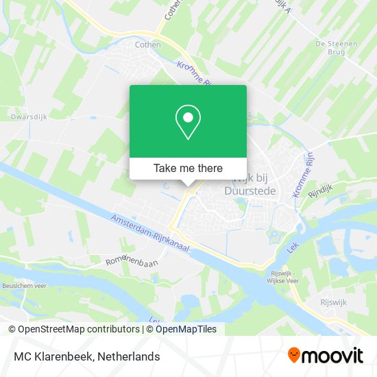 MC Klarenbeek map