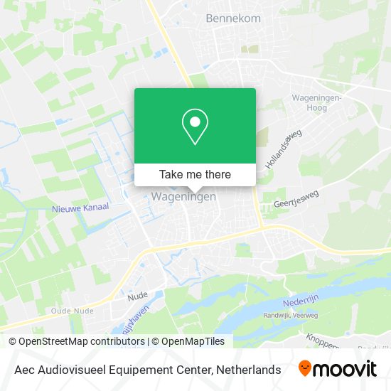 Aec Audiovisueel Equipement Center map