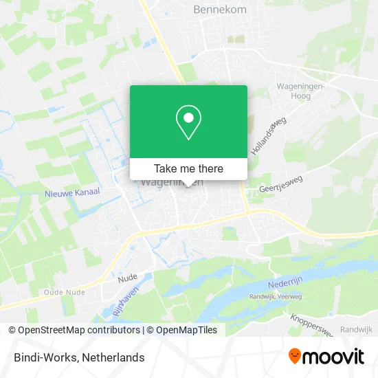 Bindi-Works map