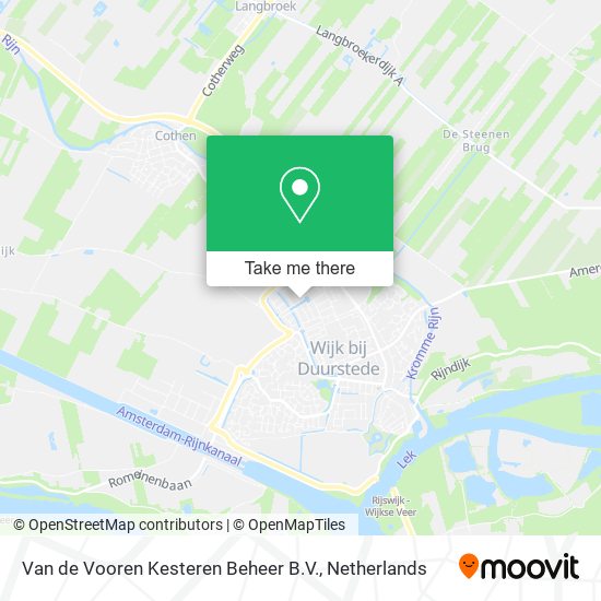 Van de Vooren Kesteren Beheer B.V. map