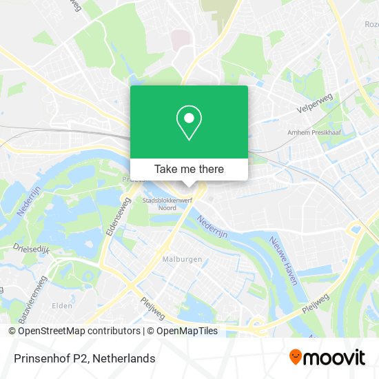 Prinsenhof P2 map