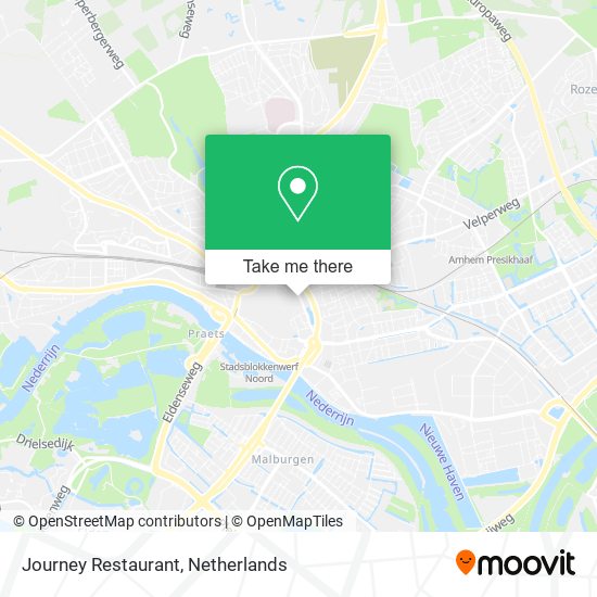 Journey Restaurant map