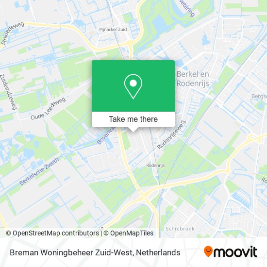 Breman Woningbeheer Zuid-West map