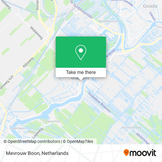 Mevrouw Boon map