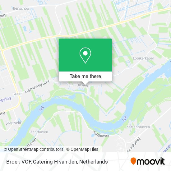 Broek VOF, Catering H van den map