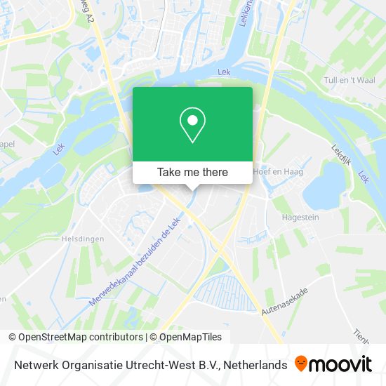 Netwerk Organisatie Utrecht-West B.V. map