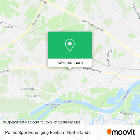 Politie Sportvereniging Renkum map