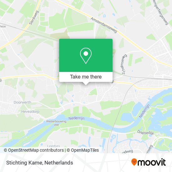 Stichting Kame map