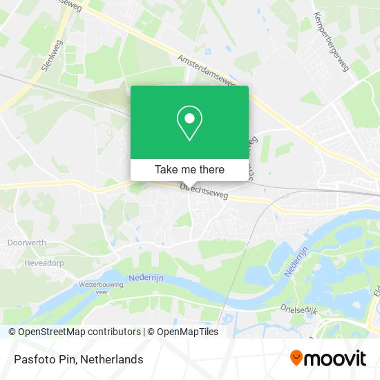 Pasfoto Pin map