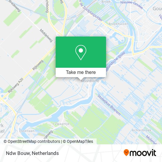 Ndw Bouw map