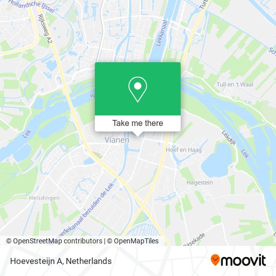 Hoevesteijn A map