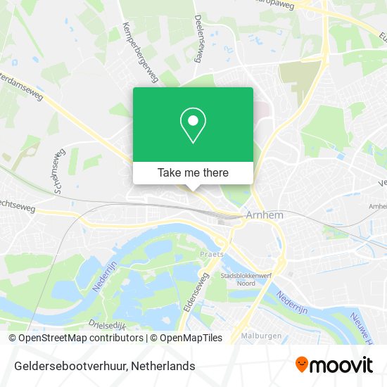 Geldersebootverhuur map