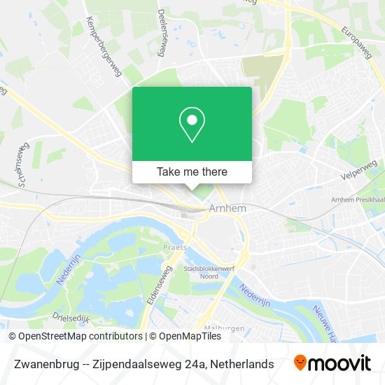 Zwanenbrug -- Zijpendaalseweg 24a map