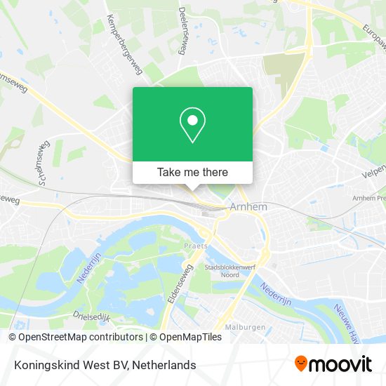 Koningskind West BV map