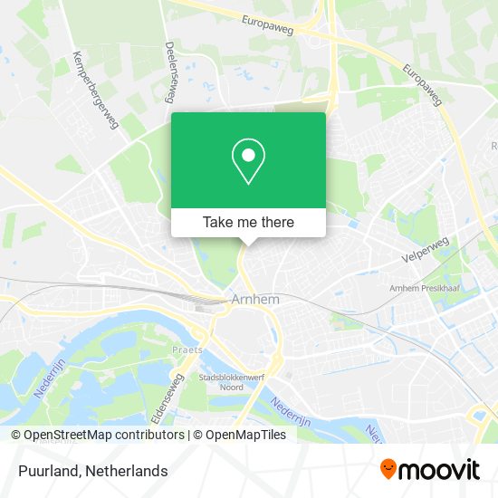 Puurland map