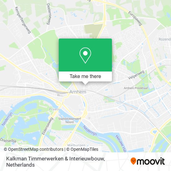 Kalkman Timmerwerken & Interieuwbouw map