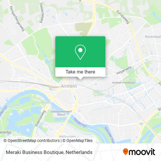 Meraki Business Boutique map