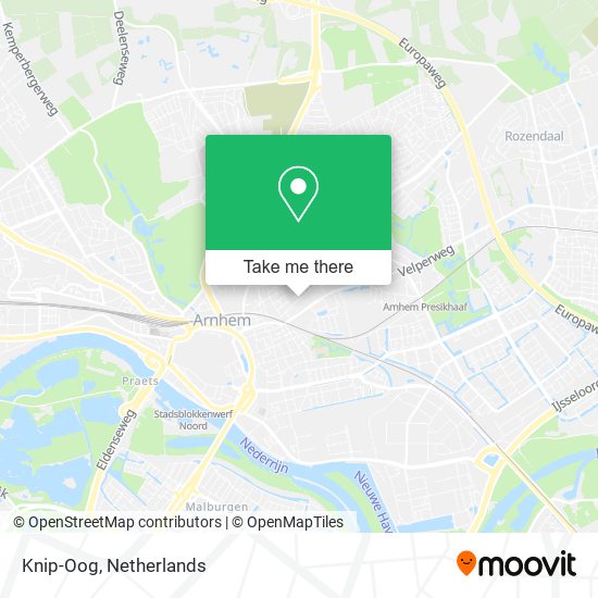 Knip-Oog map