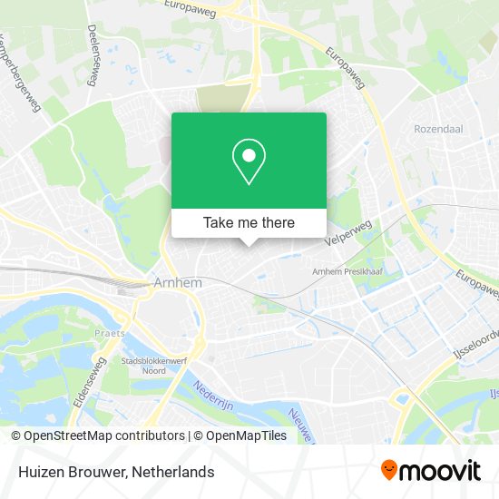 Huizen Brouwer map