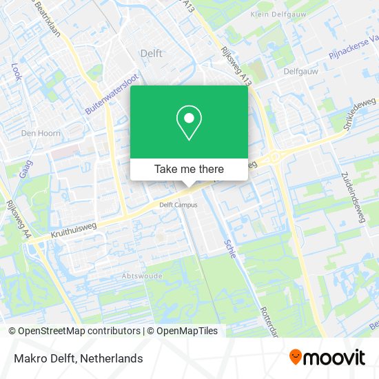 Makro Delft Karte