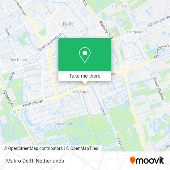 Makro Delft map