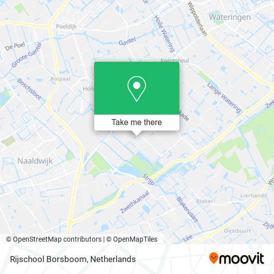 Rijschool Borsboom map