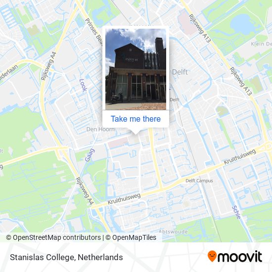 Stanislas College map