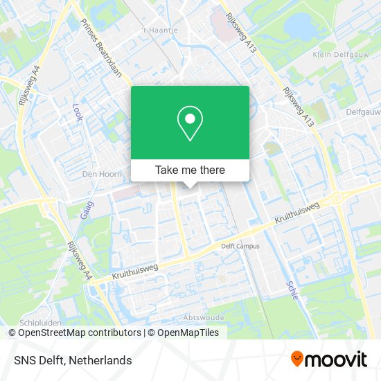 SNS Delft Karte