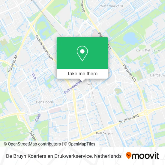 De Bruyn Koeriers en Drukwerkservice map