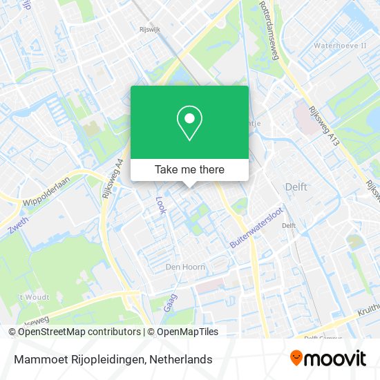 Mammoet Rijopleidingen map