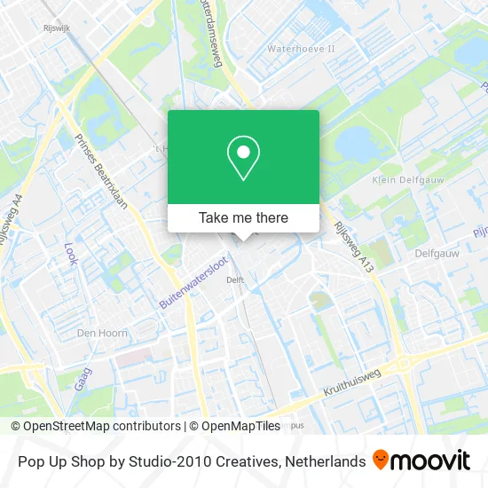 Pop Up Shop by Studio-2010 Creatives map