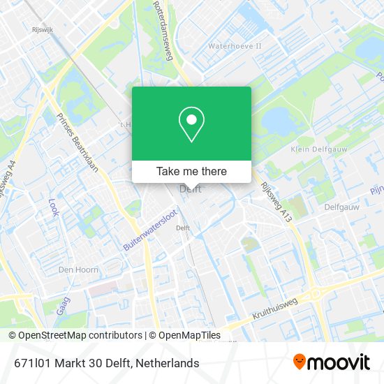 671l01 Markt 30 Delft map