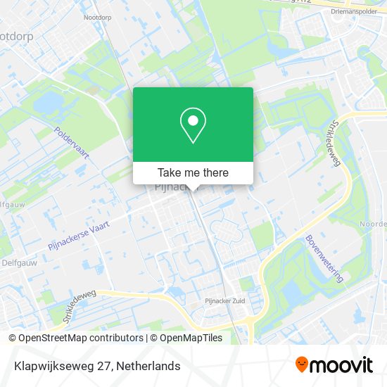 Klapwijkseweg 27 map