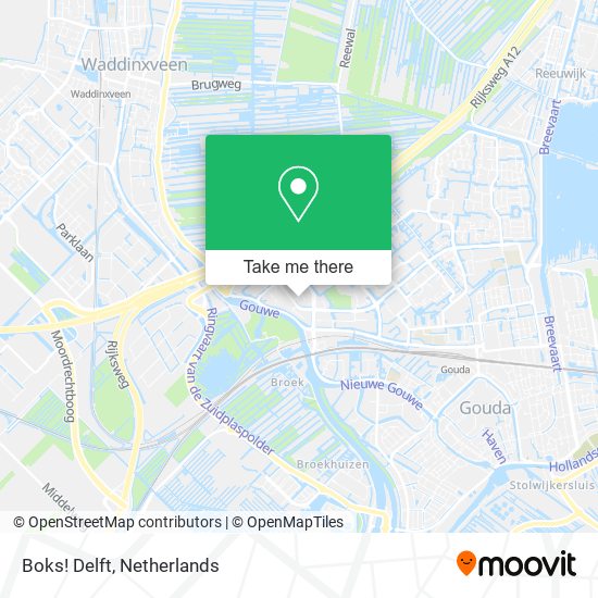 Boks! Delft map