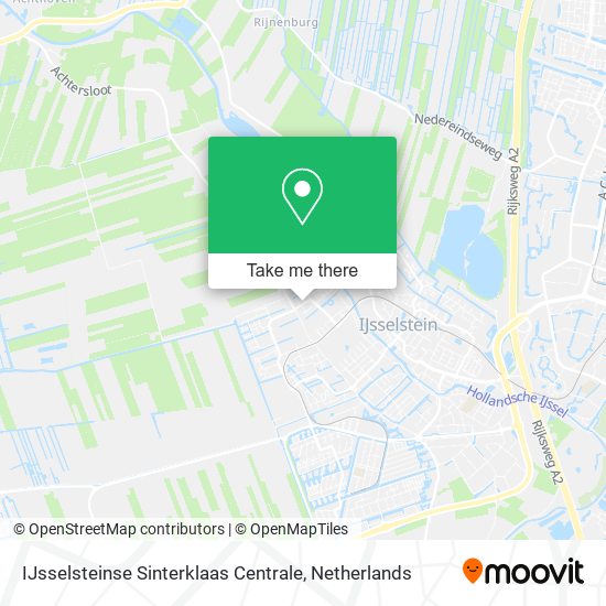 IJsselsteinse Sinterklaas Centrale map