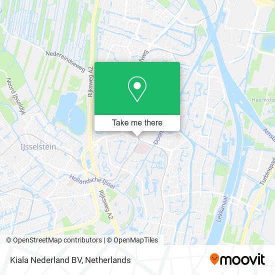 Kiala Nederland BV map