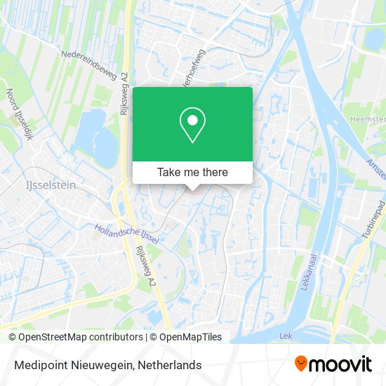 Medipoint Nieuwegein map