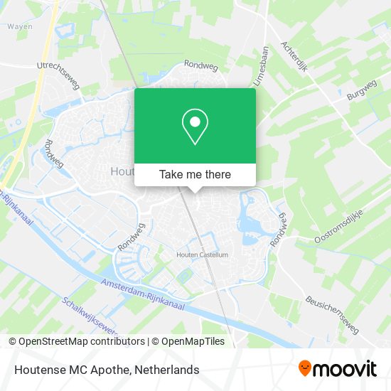 Houtense MC Apothe map